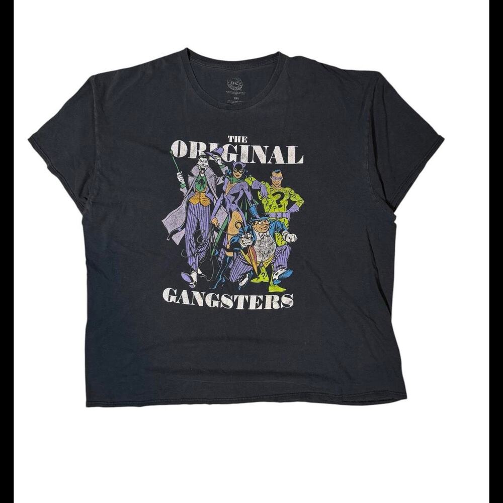 Dc comics black tee with